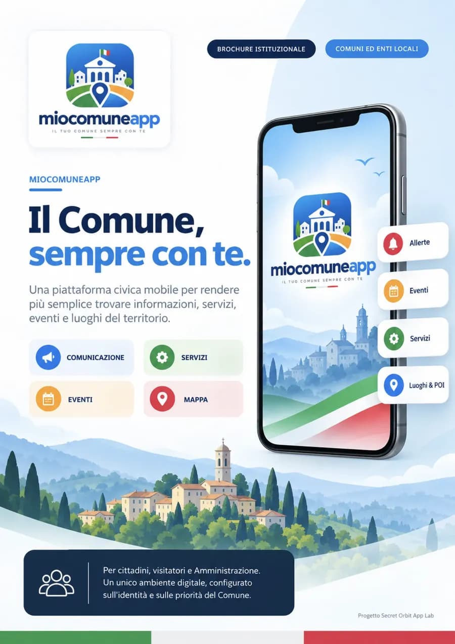 MioComuneApp su smartphone